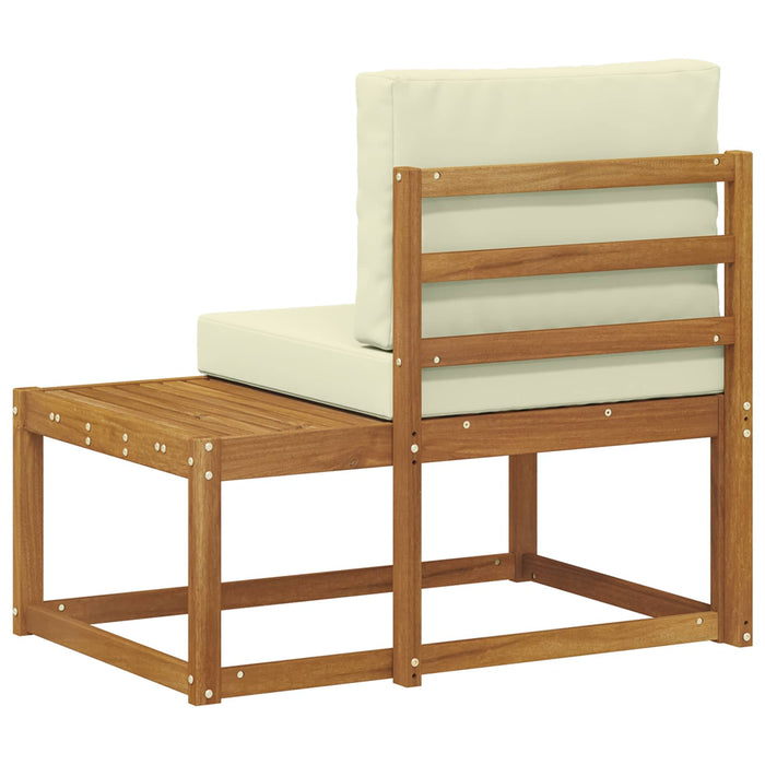 Canapea de exterior cu pernă natural 91 x 63 x 73 cm - WALTI WALTI