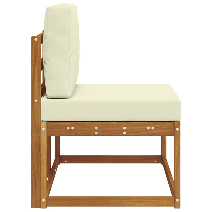 Canapea de exterior cu pernă natural 91 x 63 x 73 cm - WALTI WALTI