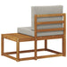 Canapea de exterior cu pernă natural 91 x 63 x 73 cm - WALTI WALTI