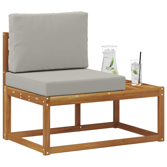 Canapea de exterior cu pernă natural 91 x 63 x 73 cm - WALTI WALTI