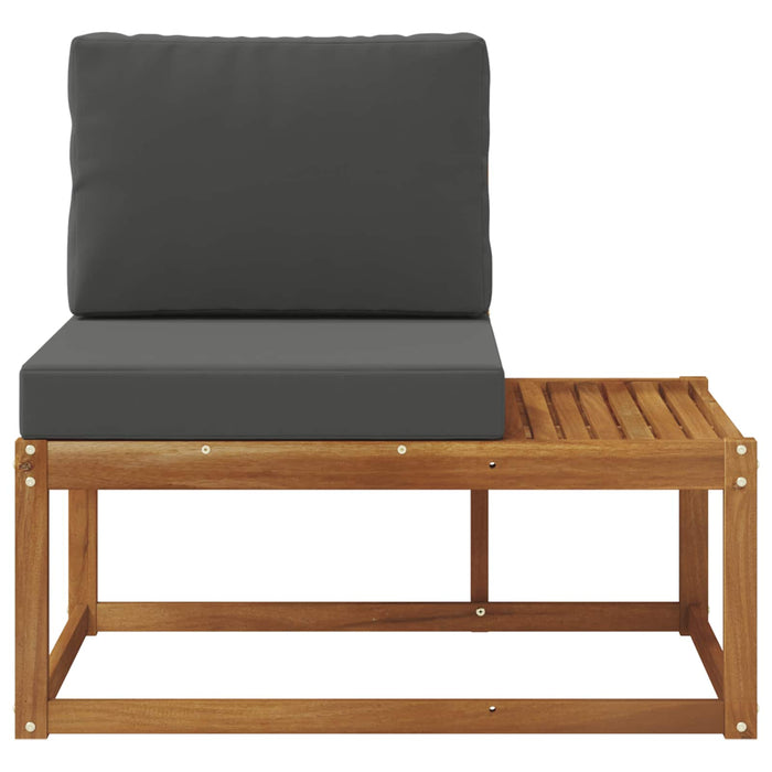 Canapea de exterior Natural și Antracit 91 x 63 x 73 cm - WALTI WALTI