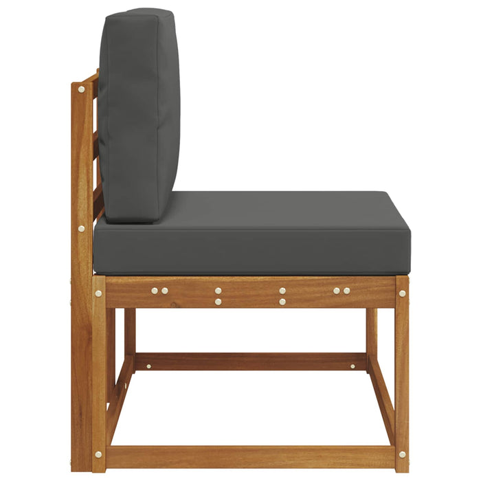 Canapea de exterior Natural și Antracit 91 x 63 x 73 cm - WALTI WALTI