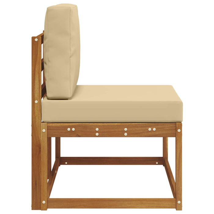 Canapea de exterior cu pernă natural 91 x 63 x 73 cm - WALTI WALTI