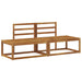 Canapea de exterior 2 Bucată natural 182,5 x 63 x 73 cm - WALTI WALTI