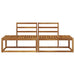 Canapea de exterior 2 Bucată natural 182,5 x 63 x 73 cm - WALTI WALTI
