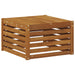 Masă de exterior Lemn Solid de Acacia natural 59 x 59 x 37 cm - WALTI WALTI