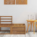 Taburet pentru exterior Lemn Solid de Acacia natural - WALTI WALTI