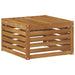 Taburet pentru exterior Lemn Solid de Acacia natural - WALTI WALTI
