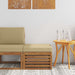 Taburet pentru exterior Lemn Solid de Acacia natural - WALTI WALTI