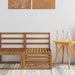 Canapea Medie pentru Exterior Lemn Solid de Acacia natural - WALTI WALTI