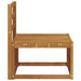 Canapea Medie pentru Exterior Lemn Solid de Acacia natural - WALTI WALTI