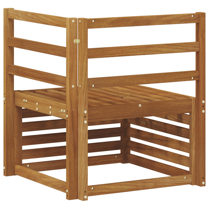 Sofa Colțar pentru Exterior Lemn Solid de Acacia natural - WALTI WALTI