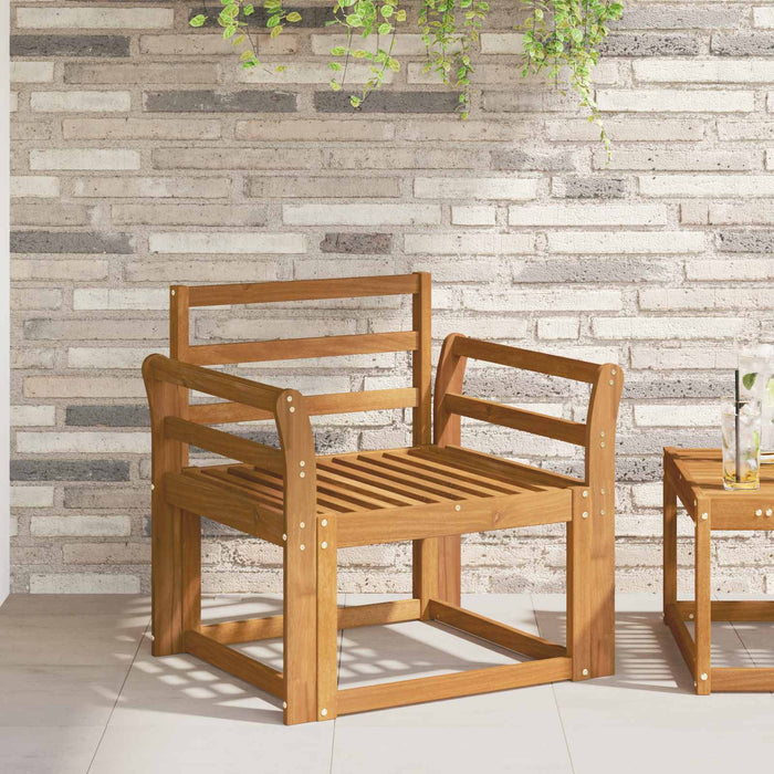 Brat 2 buc. natural 58,5 x 8 x 60 cm Lemn Solid de Acacia WALTI