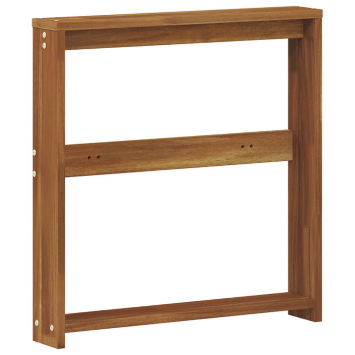 Brat 2 buc. natural 58,5 x 10 x 61 cm Lemn Solid de Acacia WALTI
