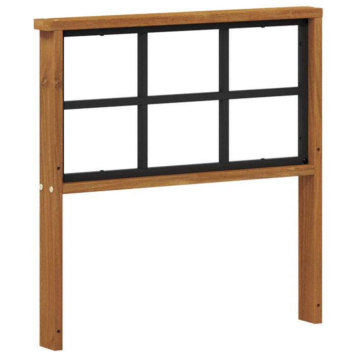 Brat 2 buc. natural 60 x 6 x 61 cm Lemn Solid de Acacia WALTI