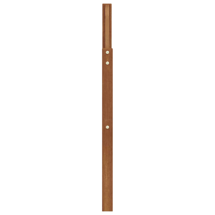 Brat 2 pcs natural 59 x 4 x 73 cm Lemn Solid de Acacia WALTI