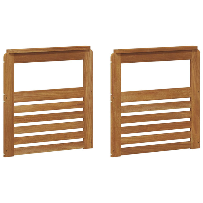 Cotiere 2 pcs Maro 59 x 6 x 61 cm Lemn compozit WALTI