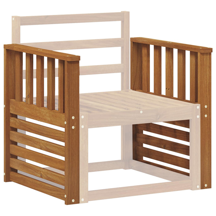 Cotiere 2 pcs Maro 60 x 6 x 61 cm Lemn compozit WALTI