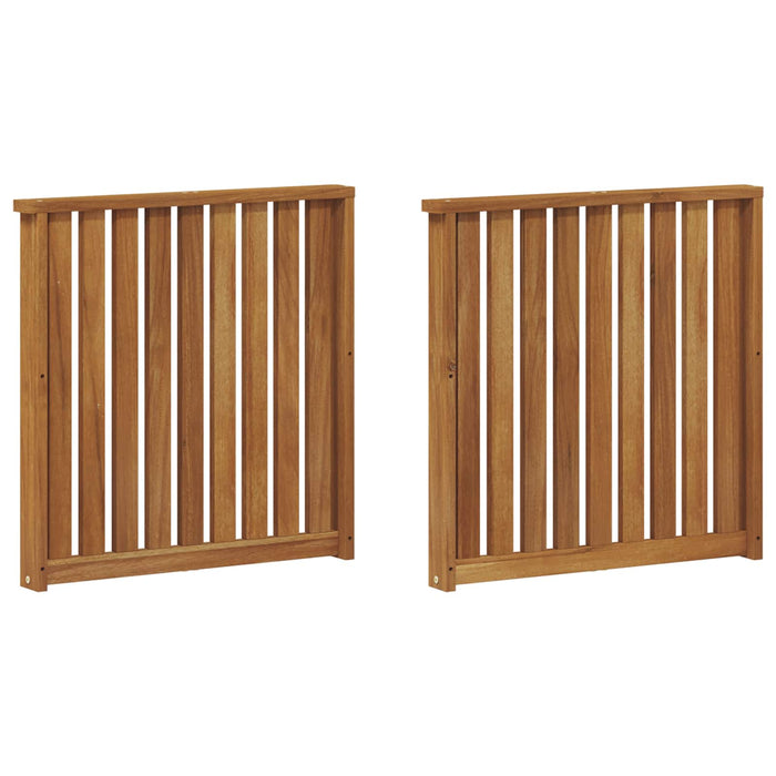 Brate 2 pcs Maro 60 x 6 x 61 cm Lemn compozit WALTI