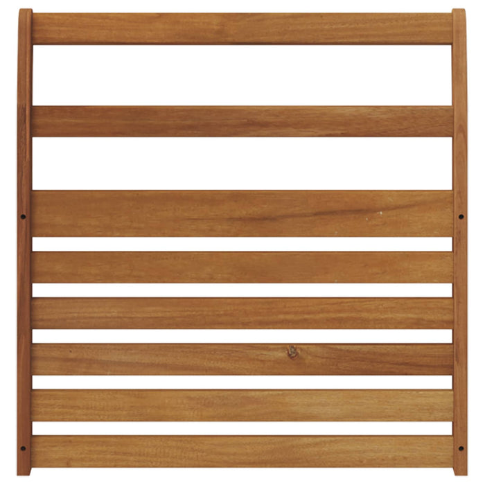 Brat 2 pcs natural 58,5 x 8 x 60 cm Lemn Solid de Acacia WALTI