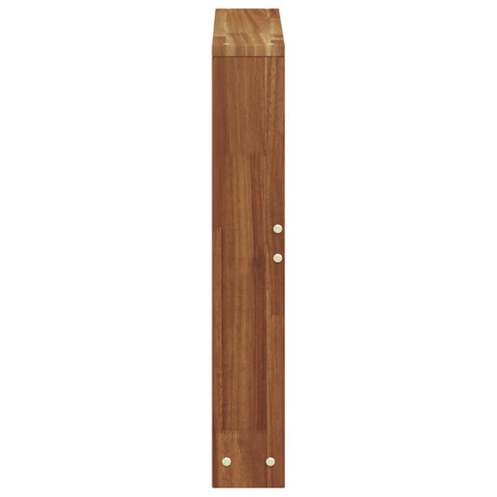 Cotiere 2 pcs Maro 58.5 x 10 x 61 cm Lemn compozit WALTI
