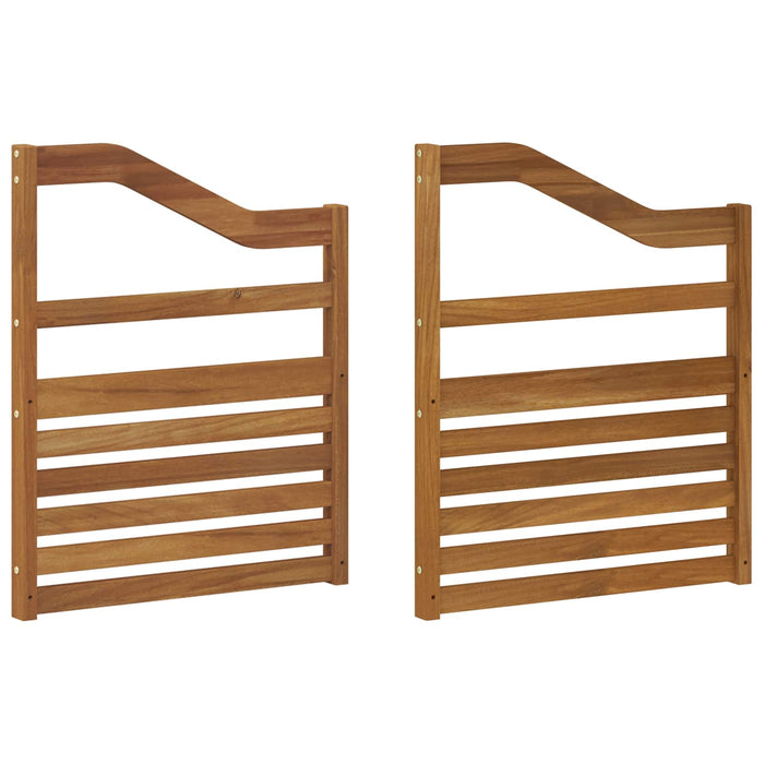 Cotiere 2 pcs Maro 59 x 4 x 73 cm Lemn compozit WALTI