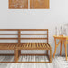 Sofa de mijloc Lemn Solid de Acacia natural 79 x 83 x 73 cm - WALTI WALTI