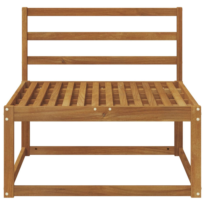 Sofa de mijloc Lemn Solid de Acacia natural 79 x 83 x 73 cm - WALTI WALTI