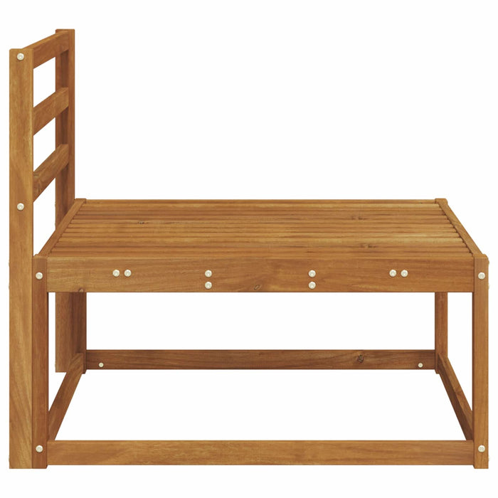 Sofa de mijloc Lemn Solid de Acacia natural 79 x 83 x 73 cm - WALTI WALTI