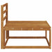Sofa de mijloc Lemn Solid de Acacia natural 79 x 83 x 73 cm - WALTI WALTI