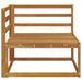 Sofa Colțar pentru Exterior natural 83 x 83 x 73 cm - WALTI WALTI