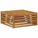 Masă de exterior Lemn Solid de Acacia natural 79 x 79 x 37 cm - WALTI WALTI