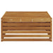 Taburet pentru exterior natural 79 x 79 x 37 cm - WALTI WALTI