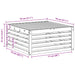 Taburet pentru exterior natural 79 x 79 x 37 cm - WALTI WALTI