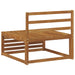 Sofa de mijloc Lemn Solid de Acacia natural 79 x 83 x 73 cm - WALTI WALTI