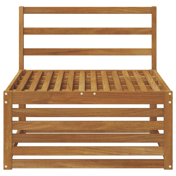 Sofa de mijloc Lemn Solid de Acacia natural 79 x 83 x 73 cm - WALTI WALTI