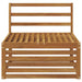 Sofa de mijloc Lemn Solid de Acacia natural 79 x 83 x 73 cm - WALTI WALTI