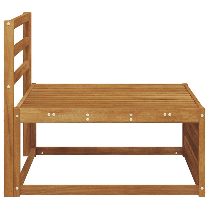Sofa de mijloc Lemn Solid de Acacia natural 79 x 83 x 73 cm - WALTI WALTI