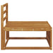 Sofa de mijloc Lemn Solid de Acacia natural 79 x 83 x 73 cm - WALTI WALTI