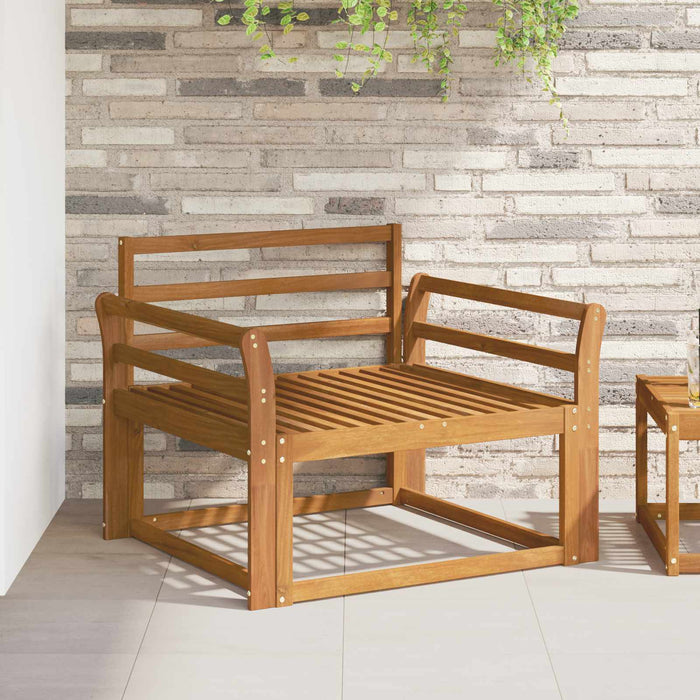 Brat 2 buc. natural 79 x 8 x 60 cm Lemn Solid de Acacia WALTI