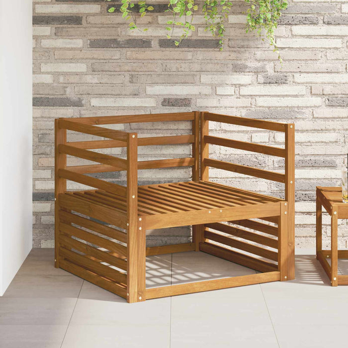 Brat 2 buc. natural 79 x 4 x 73 cm Lemn Solid de Acacia WALTI