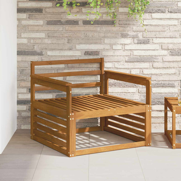 Brat 2 buc. natural 79 x 6 x 61 cm Lemn Solid de Acacia WALTI