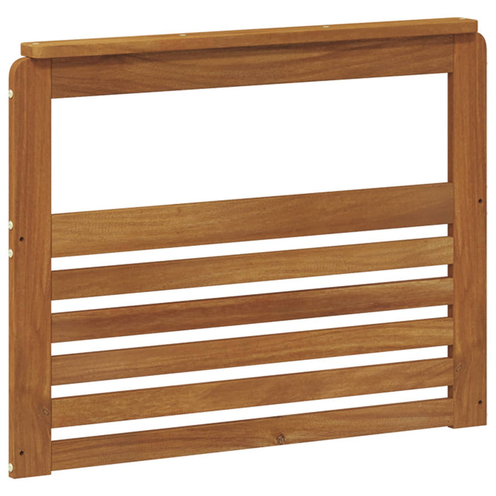 Brat 2 buc. natural 79 x 6 x 61 cm Lemn Solid de Acacia WALTI
