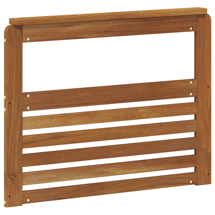 Brat 2 buc. natural 79 x 6 x 61 cm Lemn Solid de Acacia WALTI