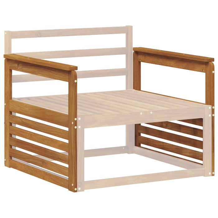 Brat 2 buc. natural 79 x 6 x 61 cm Lemn Solid de Acacia WALTI