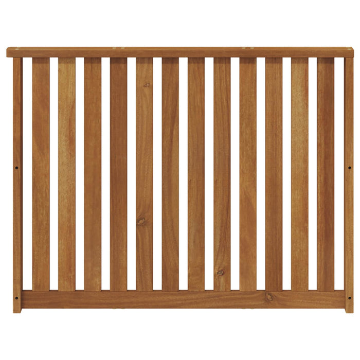Brat 2 buc. natural 80 x 6 x 61 cm Lemn Solid de Acacia WALTI