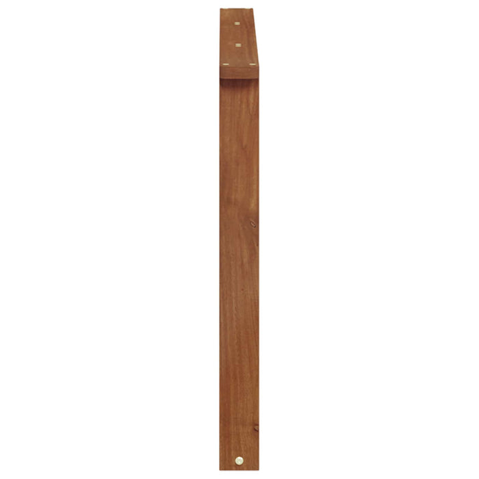 Brat 2 buc. natural 80 x 6 x 61 cm Lemn Solid de Acacia WALTI