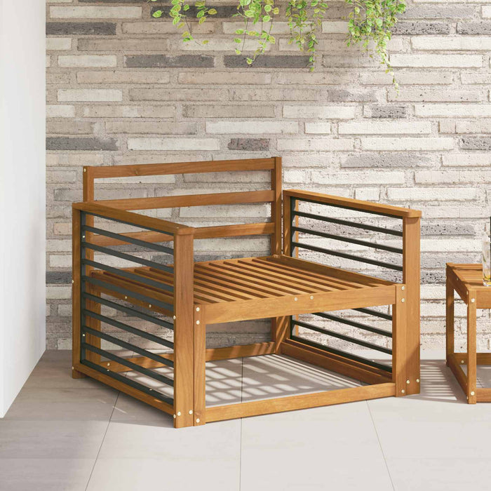 Brat 2 buc. natural 80 x 6 x 61 cm Lemn Solid de Acacia WALTI
