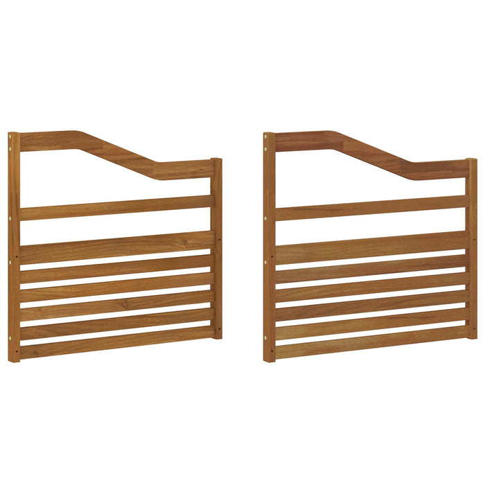 Brate 2 pcs Maro 79 x 4 x 73 cm Lemn compozit WALTI