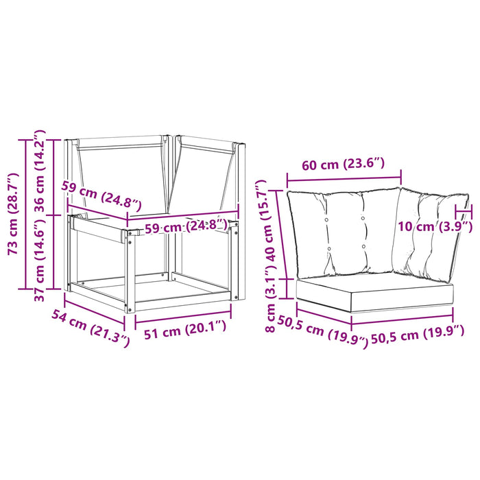 Sofa Colțar pentru Exterior - WALTI WALTI